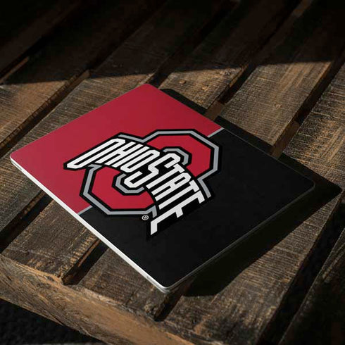 Ohio State University OSU Buckeyes Split Surface Laptop 2 Skin
